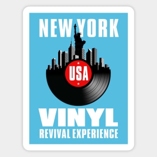 New York Vinyl Revival Experience Magnet